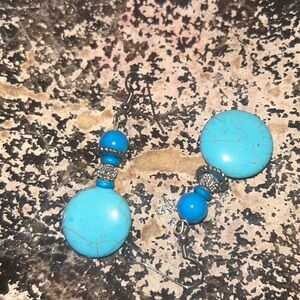 Blue earrrings